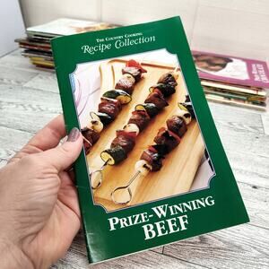 Country Cooking Prize-Winning Beef RECIPE CARDS‎ Collection Cookbook Booklet